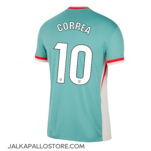 Atletico Madrid Angel Correa #10 Vieraspaita 2024-25 Lyhythihainen